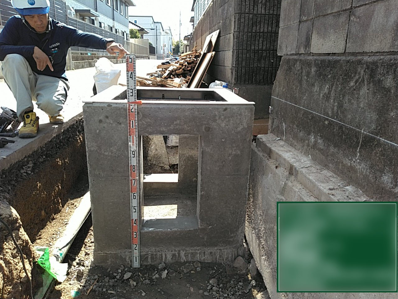道路改良工事　施工状況１