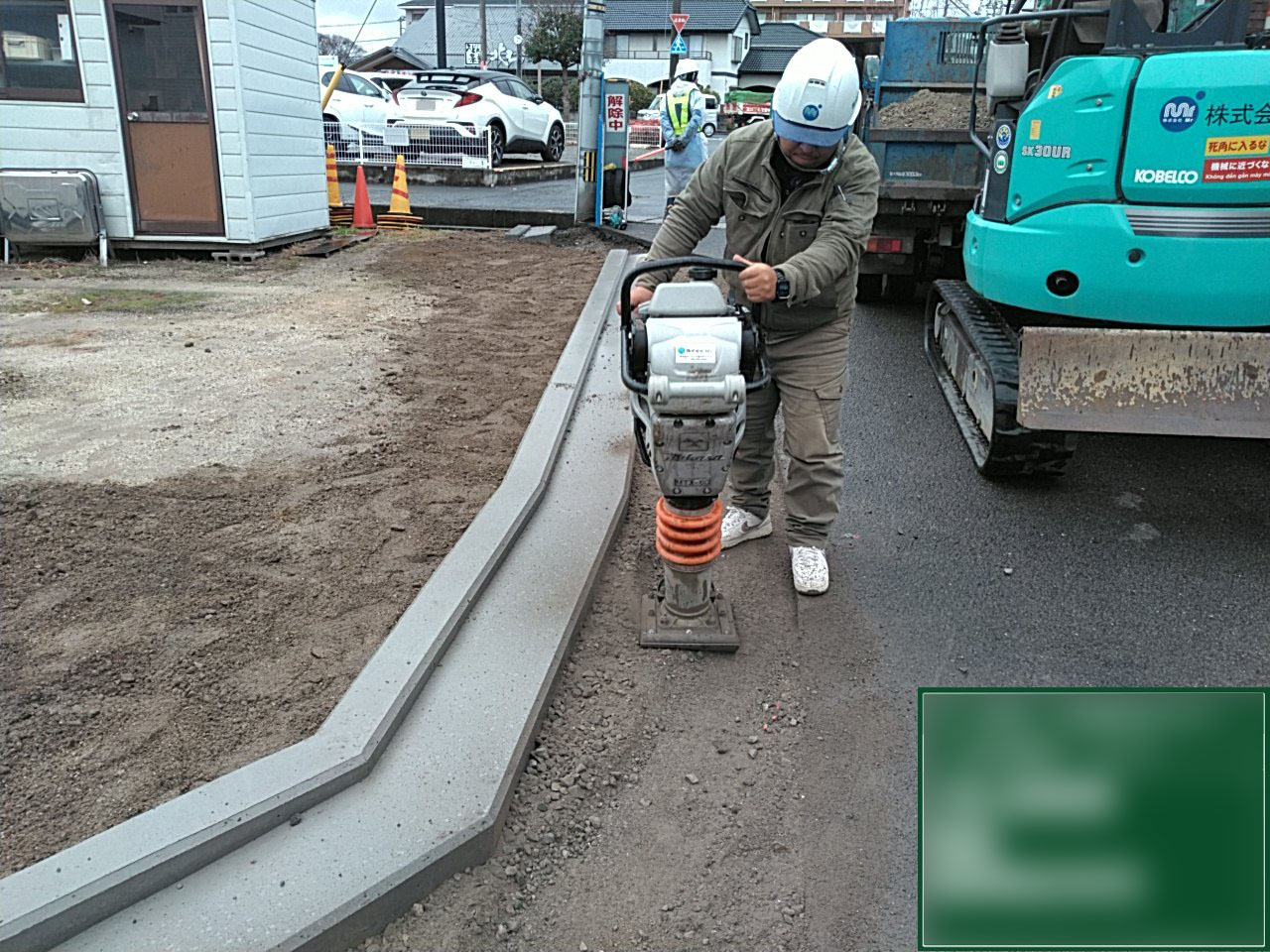 道路改良工事　施工状況４
