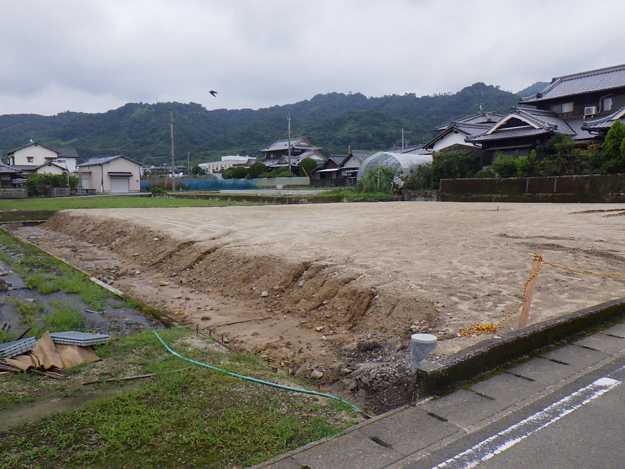造成工事　着工前
